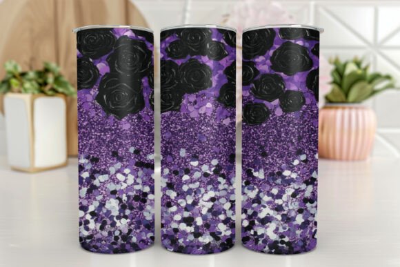 Glitter Leopard Tumbler Wrap Seamless Graphics Review