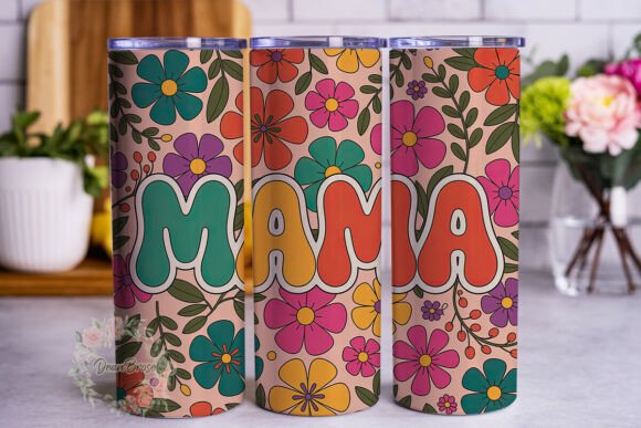 Groovy Floral Mama Tumbler Wrap Review