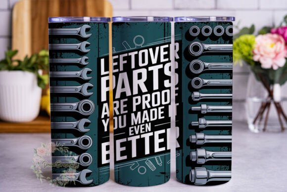 Industrial Mechanic Tools 20oz Tumbler Wraps Graphics