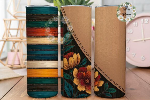 Rustic Floral Serape Tumbler Wrap Graphics Review
